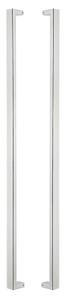 Sure-Loc 48" Square Long Door Pull, Double-Sided