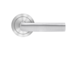 Karcher Design Iceland Lever Set on Round 3-Piece Rose – US Pre-Bored (UER14)