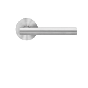 Karcher Design Manhattan Lever on Round Plan Design Rose – Custom-Bored Trim (EPL21)
