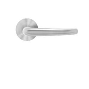 Karcher Design Elba Lever on Round Plan Design Rose – Custom-Bored Trim (EPL22)