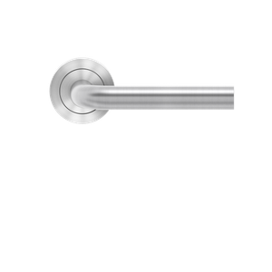 Karcher Design Malta Lever on Round 3-Piece Rose – Custom-Bored Trim (ER25)