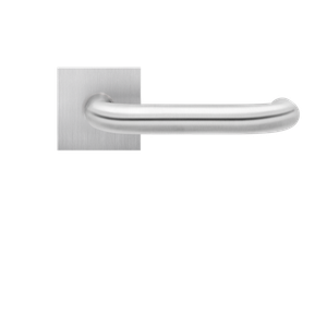 Karcher Design Crete Lever on Square Plan Design Rose – Custom-Bored Trim (EPLQ27)