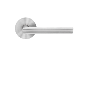 Karcher Design Cyprus Lever on Round Plan Design Rose – Custom-Bored Trim (EPL29)