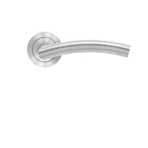 Karcher Design Corsica Lever on Round 3-Piece Rose – Custom-Bored Trim (ER30)