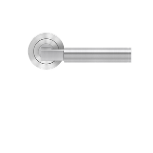 Karcher Design Tasmania Lever on Round 3-Piece Rose – Custom-Bored Trim (ER31)