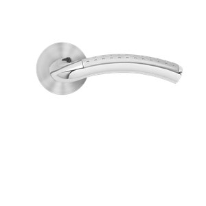 Karcher Design Phoenix Lever on Round Plan Design Rose – Custom-Bored Trim (EPL40)