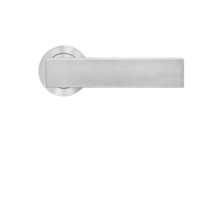 Karcher Design Milano Lever on Round 3-Piece Rose – Custom-Bored Trim (ER52)