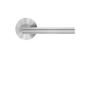 Karcher Design Montana Lever on Round Plan Design Rose – Custom-Bored Trim (EPL54)