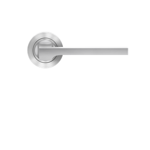 Karcher Design Soho Lever on Round 3-Piece Rose – Custom-Bored Trim (ER57)