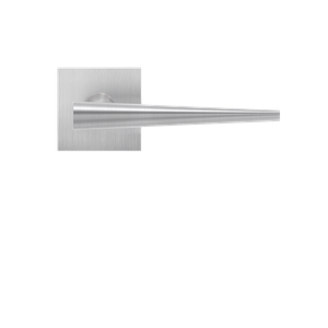 Karcher Design Brooklyn Lever on Square Plan Design Rose – Custom-Bored Trim (EPLQ59)