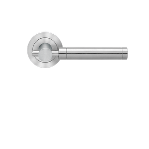 Karcher Design New York Lever on Round 3-Piece Rose – Custom-Bored Trim (ER65)