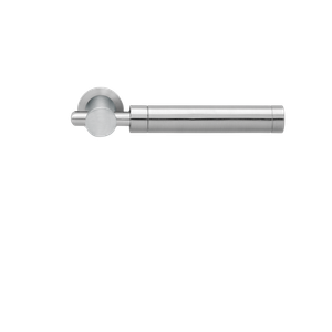 Karcher Design New York Lever on Round Mini Rose – Custom-Bored Trim (ERI65)