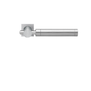Karcher Design New York Lever on Square Mini Rose – Custom-Bored Trim (ERIQ65)