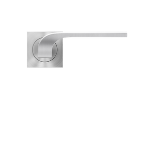 Karcher Design Las Vegas Lever on Square 3-Piece Rose – Custom-Bored Trim (ERQ87)