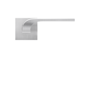 Karcher Design Las Vegas Lever on Square Plan Design Rose – Custom-Bored Trim (EPLQ87)