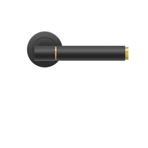 Karcher Design Studio Series 90A3 Lever on Round 3-Piece Rose – Custom-Bored Trim (ER90A3)