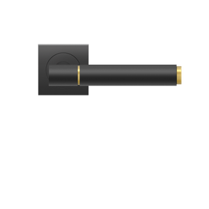 Karcher Design Studio Series 90A3 Lever on Square 3-Piece Rose – Custom-Bored Trim (ERQ90A3)