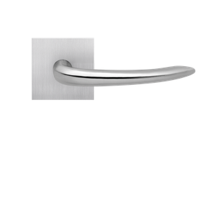 Karcher Design Jersey Lever Set on Square Plan Design Rose – US Pre-Bored (UEPLQ19)