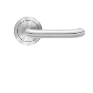 Karcher Design Crete Lever Set on Round 3-Piece Rose – US Pre-Bored (UER27)