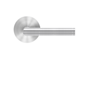 Karcher Design Rio Steel Lever Set on Round Plan Design Rose – US Pre-Bored (UEPL34)