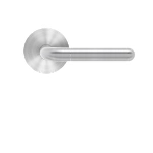 Karcher Design Lignano Steel Lever Set on Round Plan Design Rose – US Pre-Bored (UEPL35)