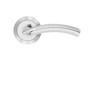 Karcher Design Phoenix Lever Set on Round 3-Piece Rose – US Pre-Bored (UER40)