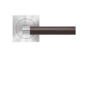 Karcher Design Madeira Lever Set on Square 3-Piece Rose – US Pre-Bored (UERQ45LD)