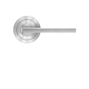 Karcher Design Soho Lever Set on Round 3-Piece Rose – US Pre-Bored (UER57)