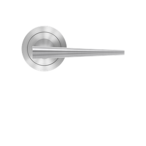Karcher Design Brooklyn Lever Set on Round 3-Piece Rose – US Pre-Bored (UER59)
