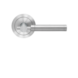 Karcher Design New York Lever Set on Round 3-Piece Rose – US Pre-Bored (UER65)