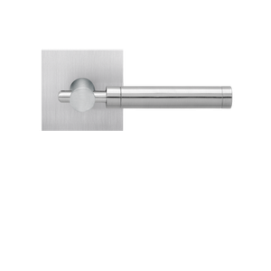 Karcher Design New York Lever Set on Square Plan Design Rose – US Pre-Bored (UEPLQ65)