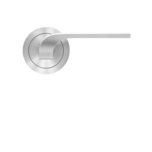 Karcher Design Las Vegas Lever Set on Round 3-Piece Rose – US Pre-Bored (UER87)