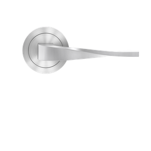 Karcher Design Nevada Lever Set on Round 3-Piece Rose – US Pre-Bored (UER88)