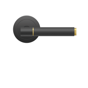 Karcher Design Studio Series 90B1 Lever Set on Round 3-Piece Rose – US Pre-Bored (UER90B1)