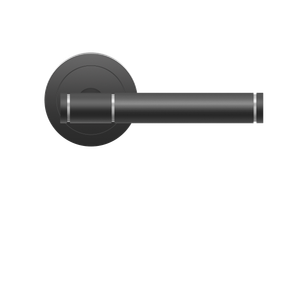 Karcher Design Studio Series 90C2 Lever Set on Round 3-Piece Rose – US Pre-Bored (UER90C2)