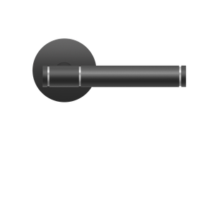 Karcher Design Studio Series 90C2 Lever Set on Round Plan Design Rose – US Pre-Bored (UEPL90C2)