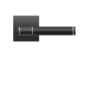 Karcher Design Studio Series D1 Lever Set on Square Plan Design Rose – US Pre-Bored (UEPLQ90D1)