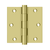 Deltana 3-1/2" x 3-1/2" Square Hinge (DSB353)