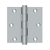 Deltana 3-1/2" x 3-1/2" Square Hinge, Residential (DSB3519-R)