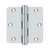 Deltana 3-1/2" x 3-1/2" x 1/4" Radius Hinge, Residential