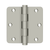 Deltana 3-1/2" x 3-1/2" x 1/4" Radius Hinge, Residential