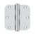 Deltana 3-1/2" x 3-1/2" x 5/8" Radius Hinge, Residential