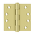 Deltana 4" x 4" Square Hinges (DSB43)