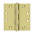 Deltana 4-1/2" x 4-1/2" Square Hinges (DSB453)