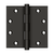 Deltana 4-1/2" x 4-1/2" Square Hinges (DSB453)