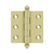 Deltana 2" x 2" Hinge, w/ Ball Tips