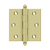 Deltana 2-1/2" x 2-1/2" Hinge, w/ Ball Tips