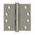 Deltana 4" x 4" Square Hinges (DSB410BM)