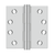 Deltana 4" x 4" Square Hinge (SS44U32D)