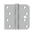 Deltana 4" x 4" x 5/8" x SQ Hinge, Handed, Ball Bearing, Security